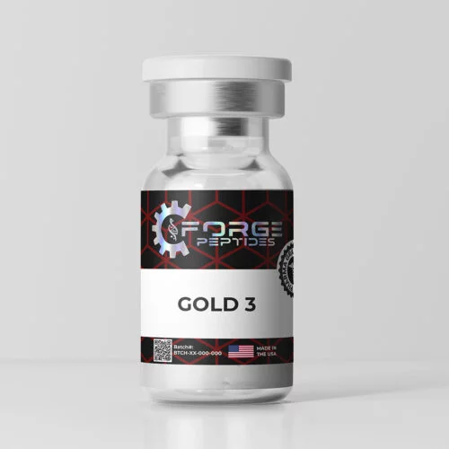 GOLD 3 peptide vial - Warrior Makers Peptides