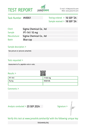 test – PT-141 (bremelanotide) 10mg