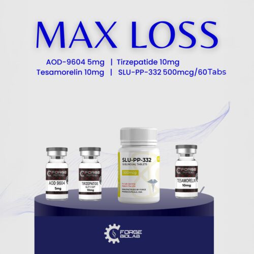 MAX LOSS (Tirz 10mg|AOD 5mg|Tesa 10mg|SLUPP Sublingual Tablets)