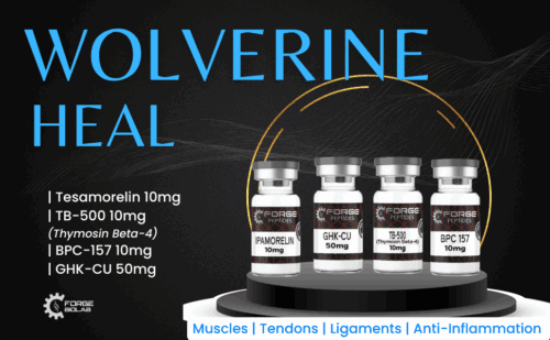 WOLVERINE REGENERATE(BPC-157:10mg|TB-500:10mg|GHK-CU:50mg|Tesamorelin:10mg)