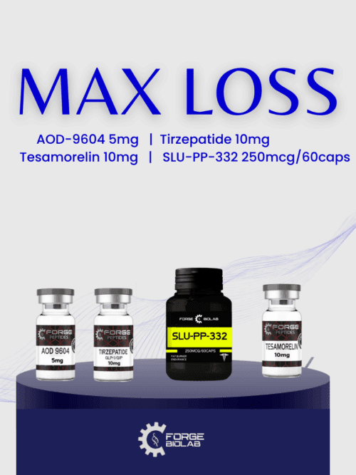 MAX LOSS (Tirz 10mg|AOD 5mg|Tesa 10mg|SLUPP Oral Caps)