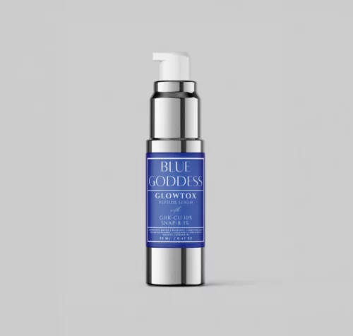 BLUE GODDESS - Glowtox Peptide Serum: 20mL
