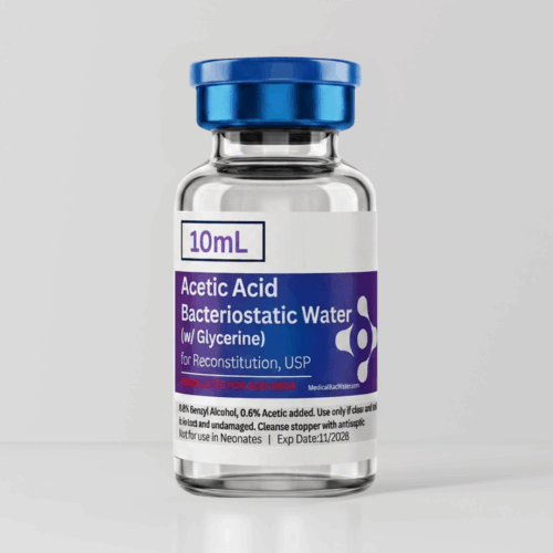 Acetic Acid Bac Water w/Glycerine: 10mL