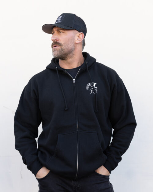 WARRIOR ZIP HOODIE