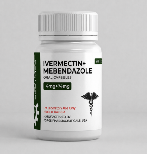 Ivermectin 4mg + Mebendazole 75mg: 30 count