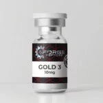 GOLD 3 10mg peptide vial - Warrior Makers Peptides