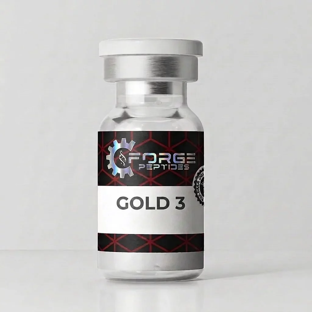 GOLD 3 peptide vial - Warrior Makers Peptides