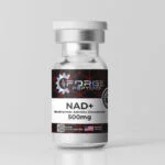 Forge Peptides NAD+ 500mg vial of lyophilized nicotinamide adenine dinucleotide
